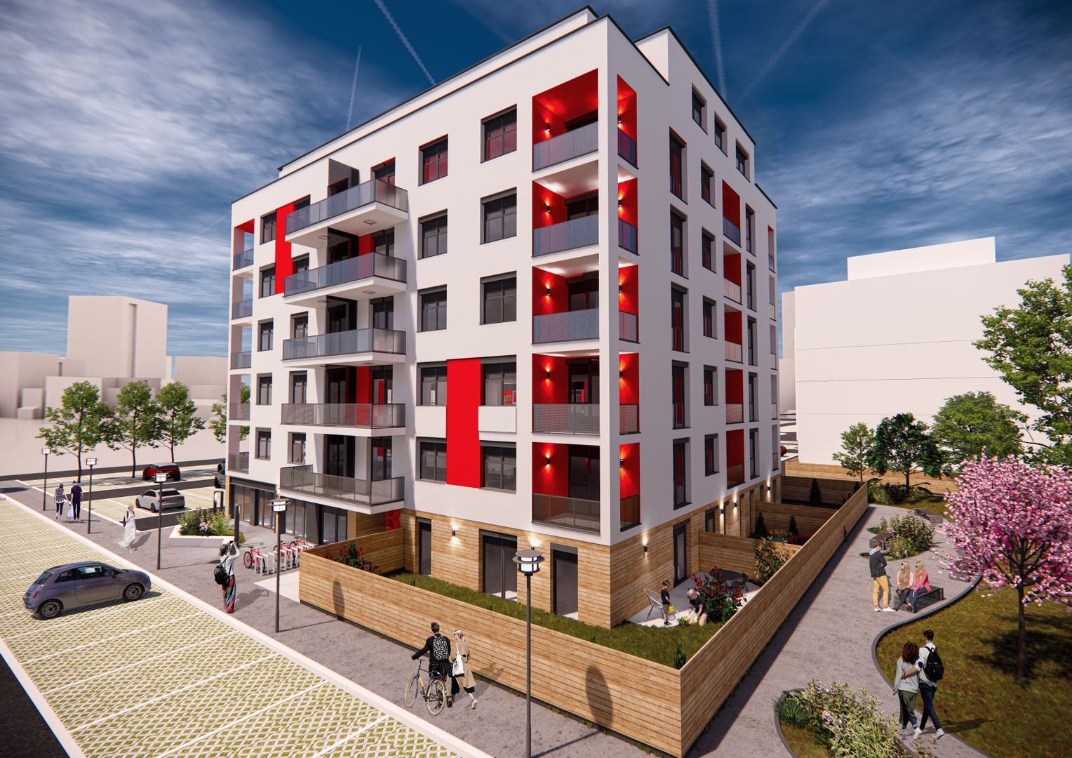 Apartament  4 camere cu gradina  Ared City  R35 - Poză 22