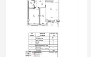Apartament 2 Camere Mobilat si Utilat  Pipera rond OMV - Poză 8