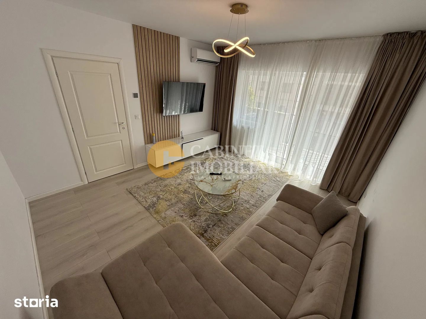 2 camere, decomandat, etaj intermediar, Tatarasi, bloc 2024! - Poză 1