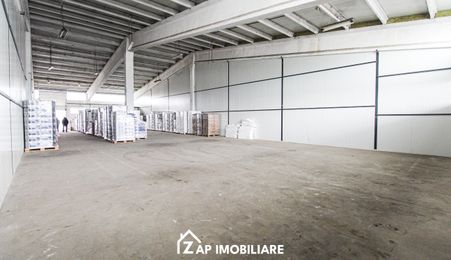 Hală 436 mp cu rampa | Acces TIR & Auto | Curent 380V |
