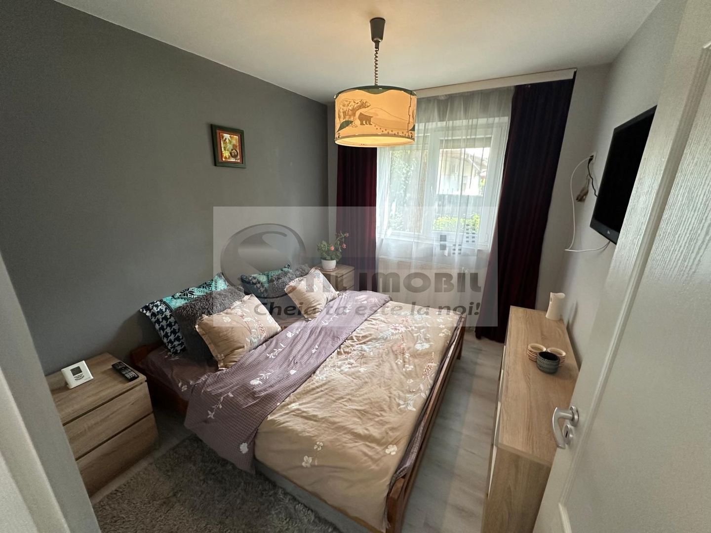 Apartament 3 camere, 52 mp, mobilat, parter, zona Garii, 106000 € - Poză 5