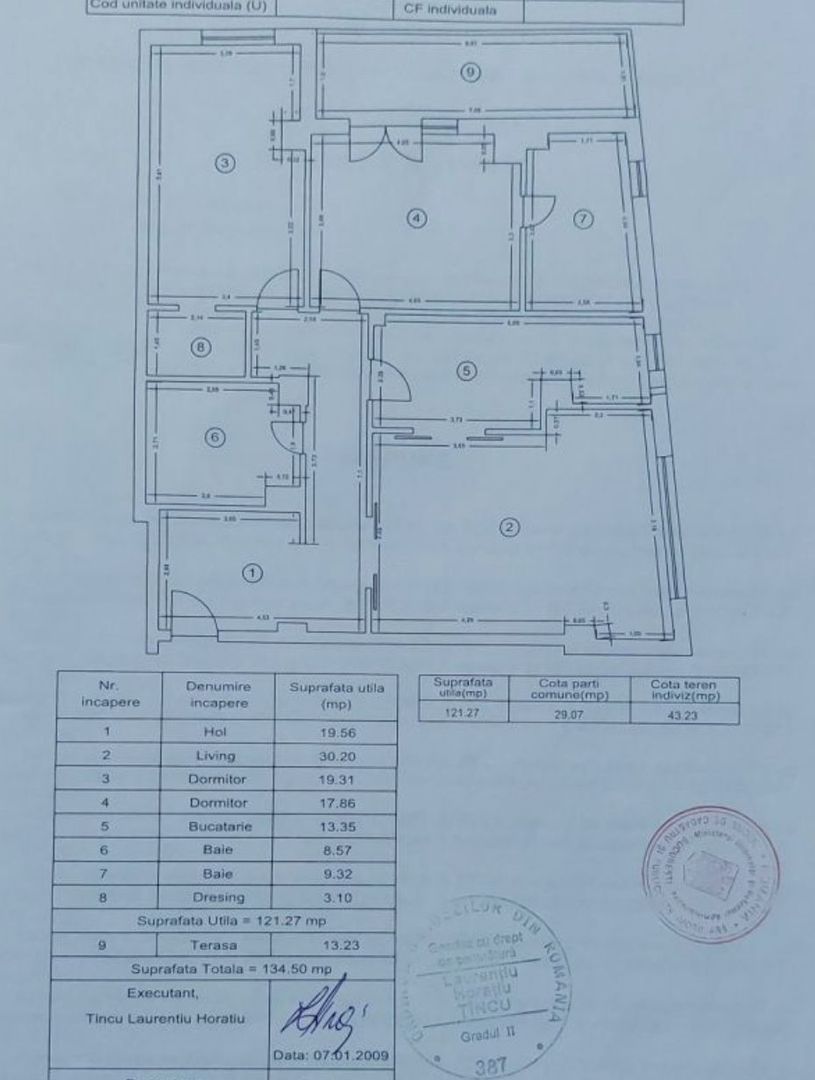 3 camere | Baneasa | 2 locuri parcare | Ionescu de la Brad - Schiță 33