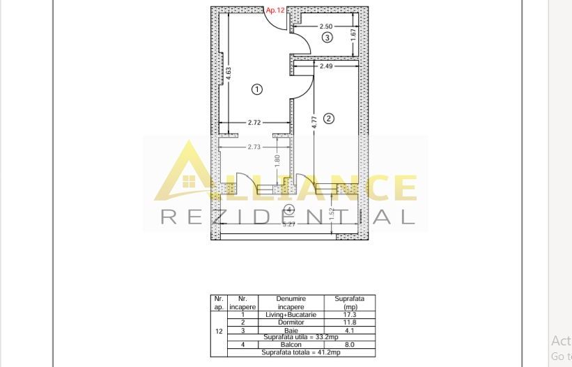 Apartament tip studio | Mobilat si utilat | Parcare - Poză 11