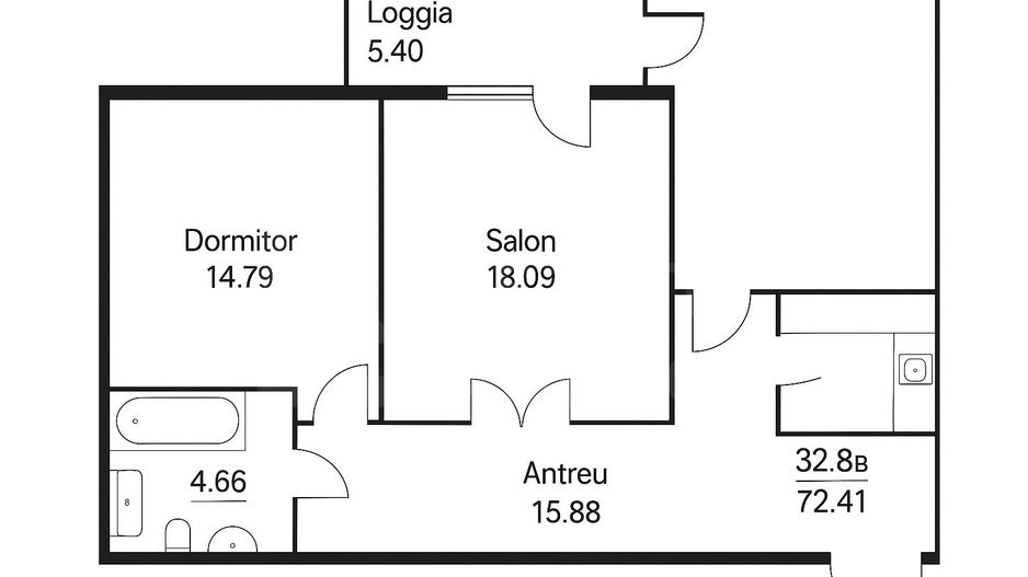 Vânzare, apartament, 2 camere, strada Calea Ieşilor, Buicani - Poză 10