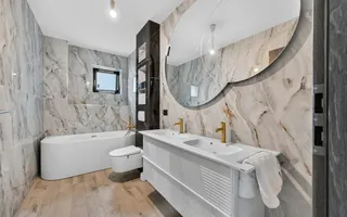 Vila cu arhitectura deosebita, teren 636mp, Cristian, Brasov - Poză 29