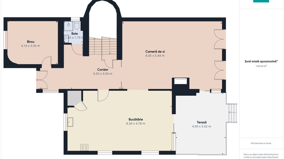 Vilă/casă cu 6 camere 400mp în Dumbrăvița - Poză 21