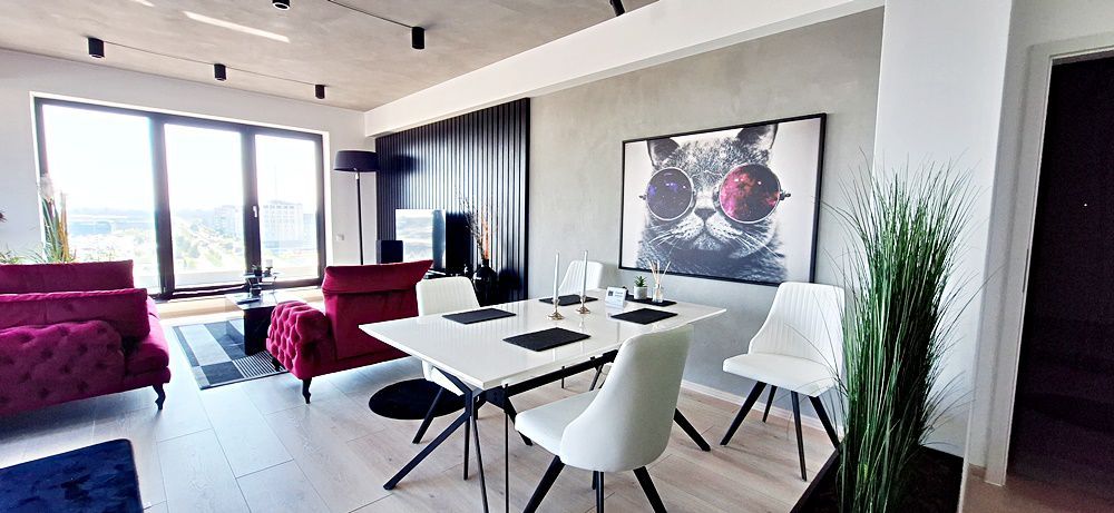 Penthouse cu terasa si jacuzzi in zona Coresi 2000 euro/luna - Poză 7