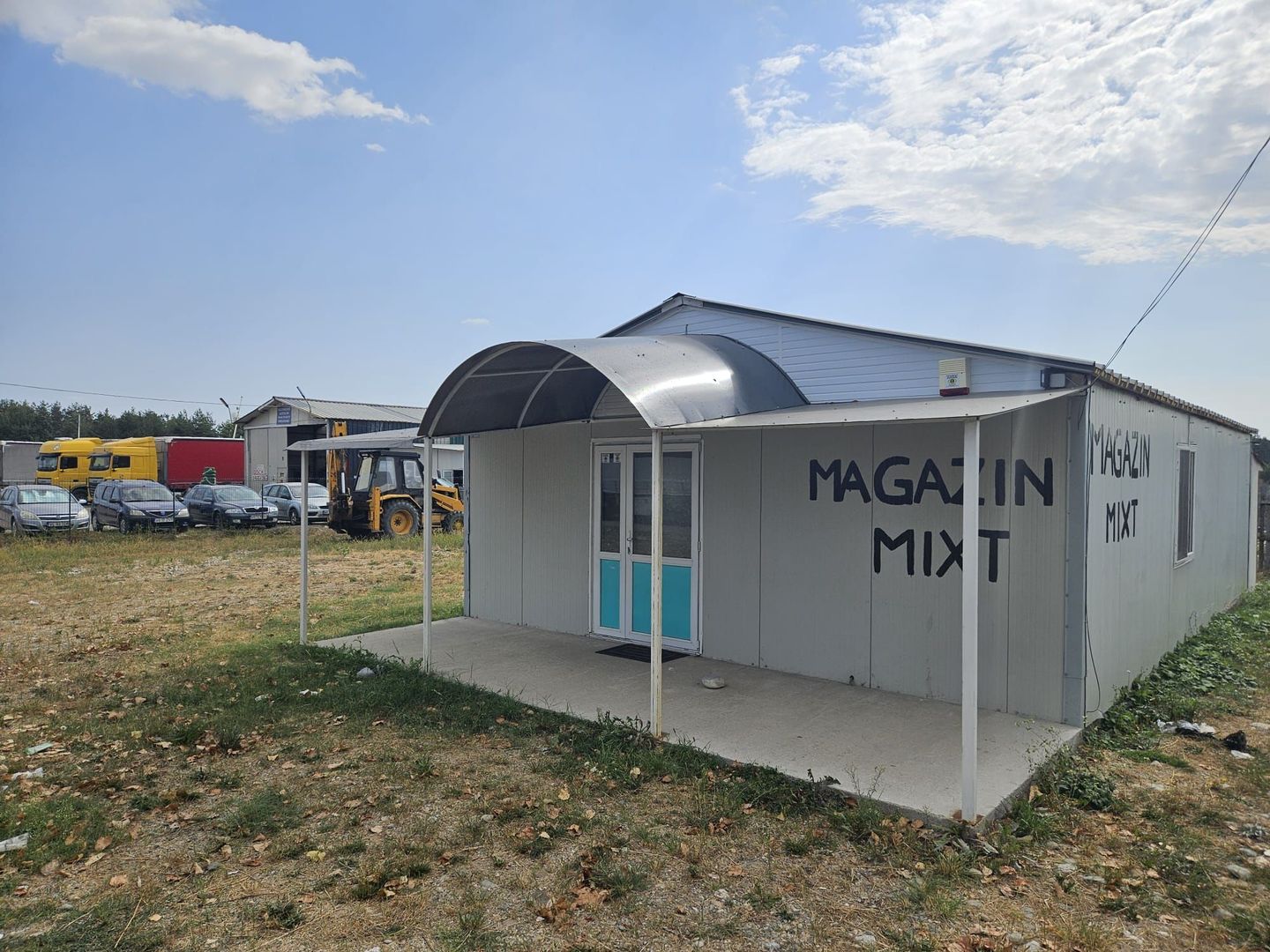 Spatiu comercial + teren, Moraresti stradal, DN7 Pitesti-Valcea - Poză 1