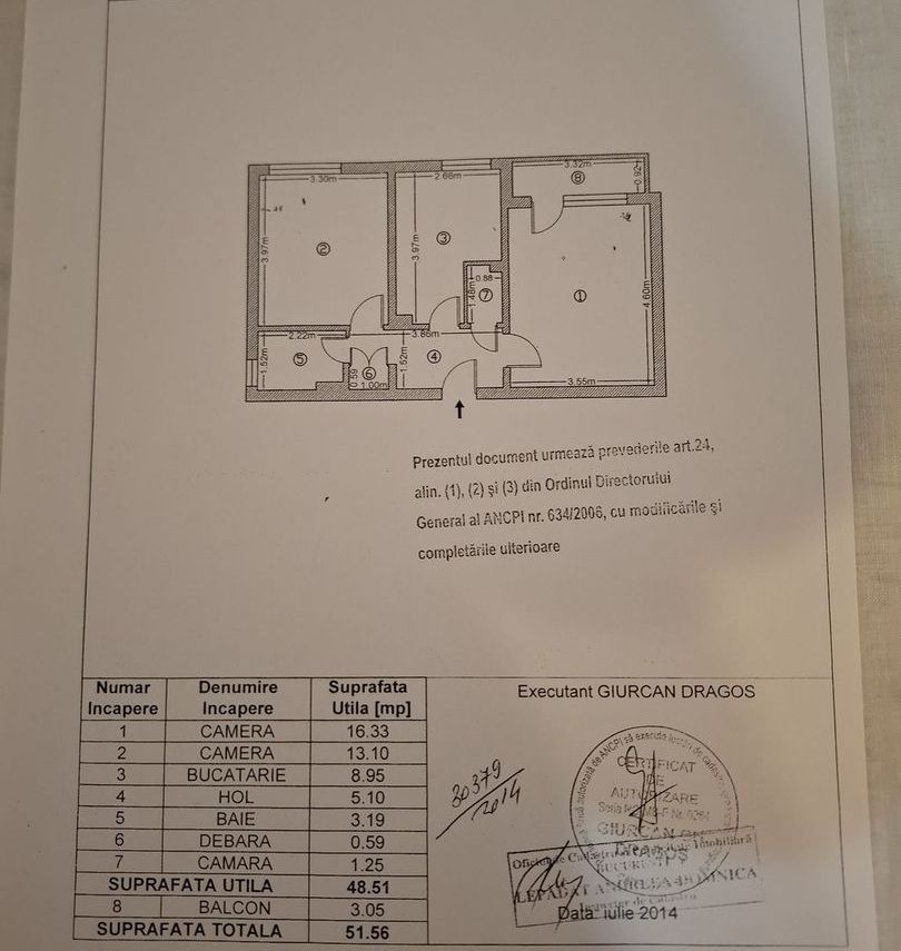 Apartament 2 camere de vanzare Drumul Taberei - Poză 12