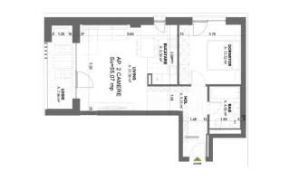 Apartament 2 camere Torontal, clădire NZeb, cu 7000 sub prețul dezvoltatorului - Poză 21