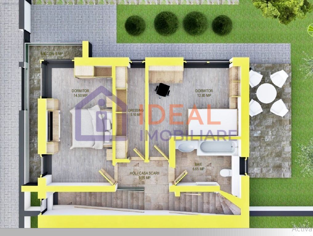 Casă modernă cu cu 4 camere si gradina, în Selimbar - Poză 3