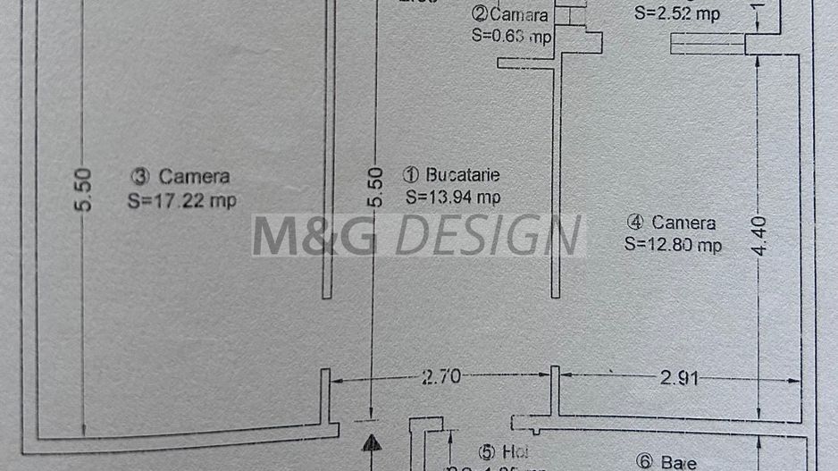 Apartment 2 camere Girocului - Poză 6