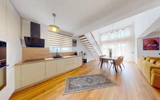 Penthouse de vanzare in Sibiu, pe 2 niveluri, mobilat si utilat modern - Poză 1