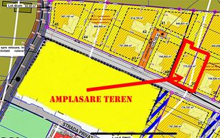 Teren intravilan 775 mp de vânzare pe strada Caișilor, Oradea - Poză 1