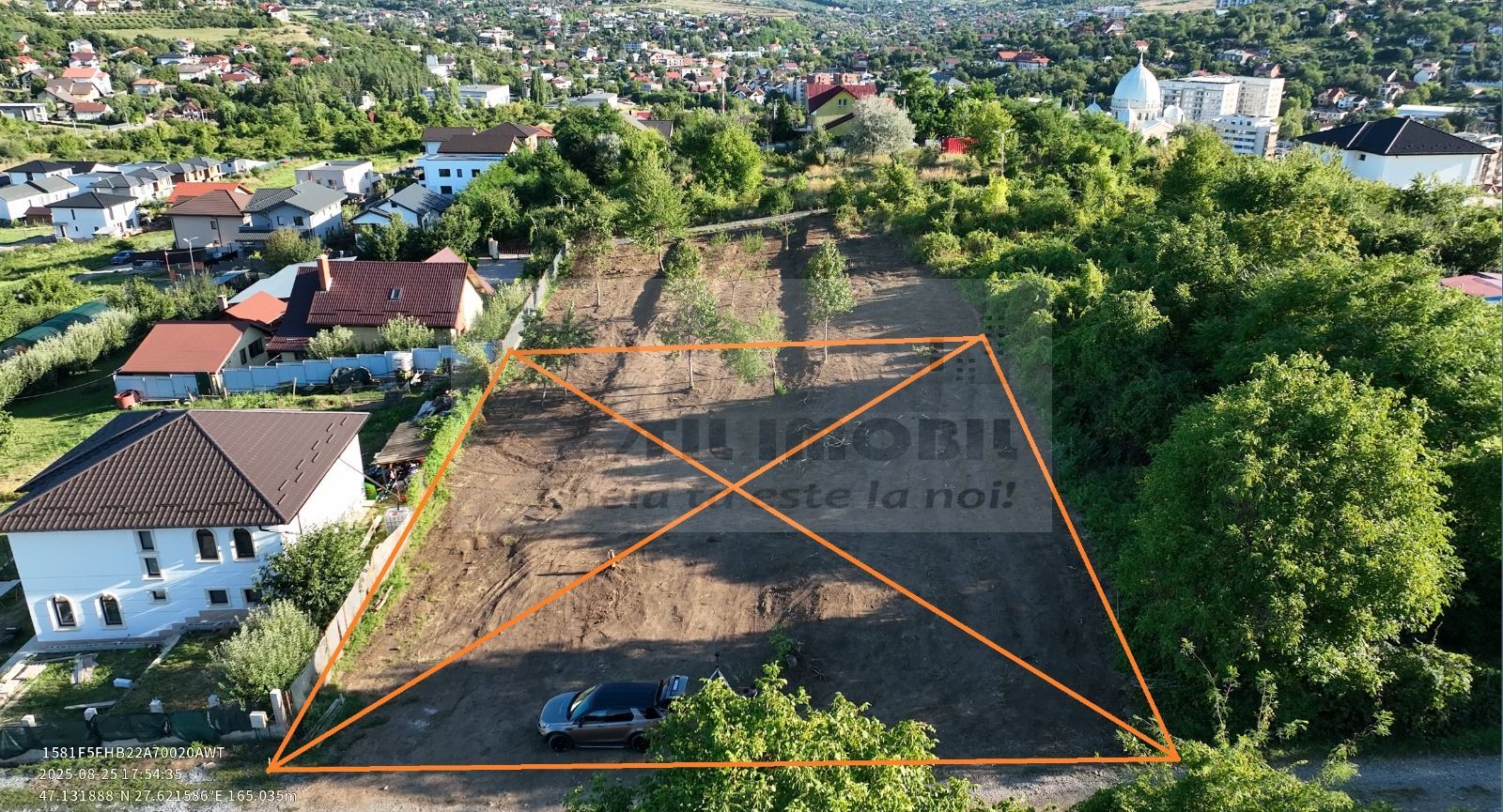 Teren intravilan 1.200 mp cu PUZ aprobat – Bucium – 102.000 € - Poză 2