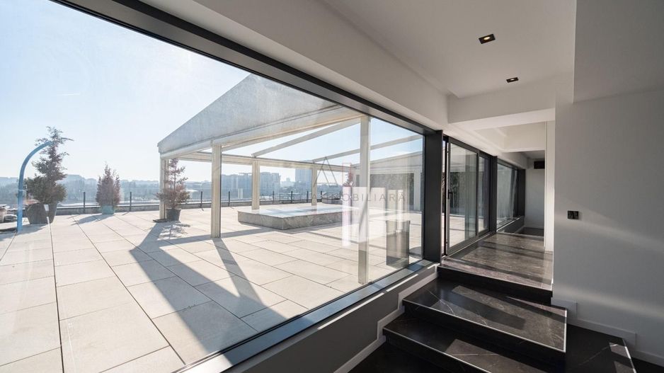 Penthouse Floreasca l vedere spre lac l mobilat utilat l - Poză 3