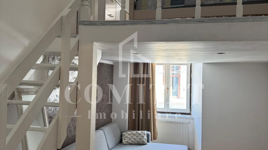 Garsonieră modernă în zonă centrală | Nișă de dormit - Poză 8