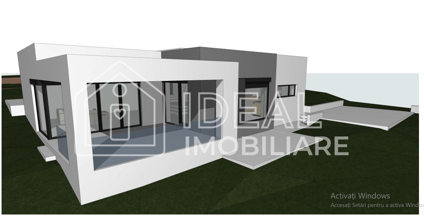 Casă modernă pe un singur nivel în Bavaria, teren 750 mp - Poză 3