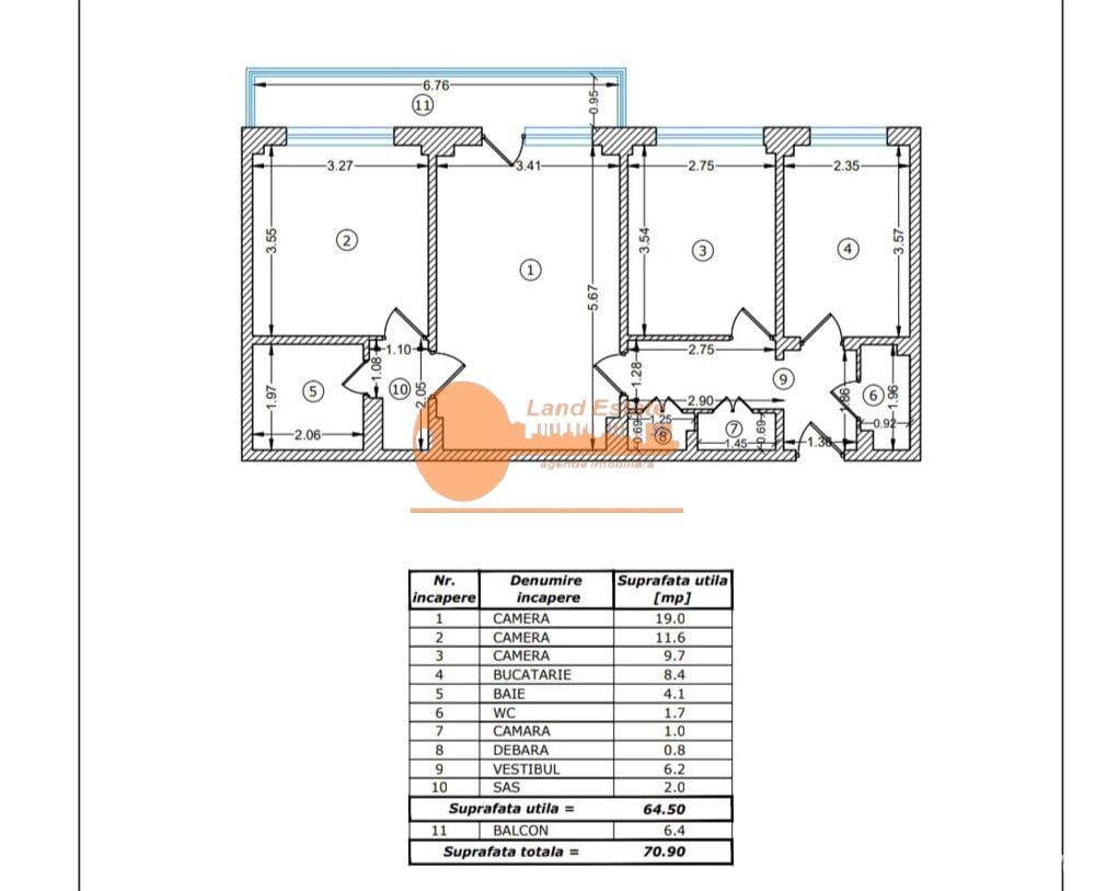 2 camere Gran Via ( Loc parcare ) - Poză 6