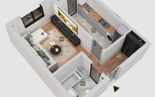 Garsoniera de vanzare - Poză 1