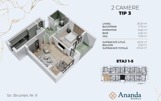 2cam.dec-67mp,investitie,dezvoltator,15min metrou Leonida - Poză 1