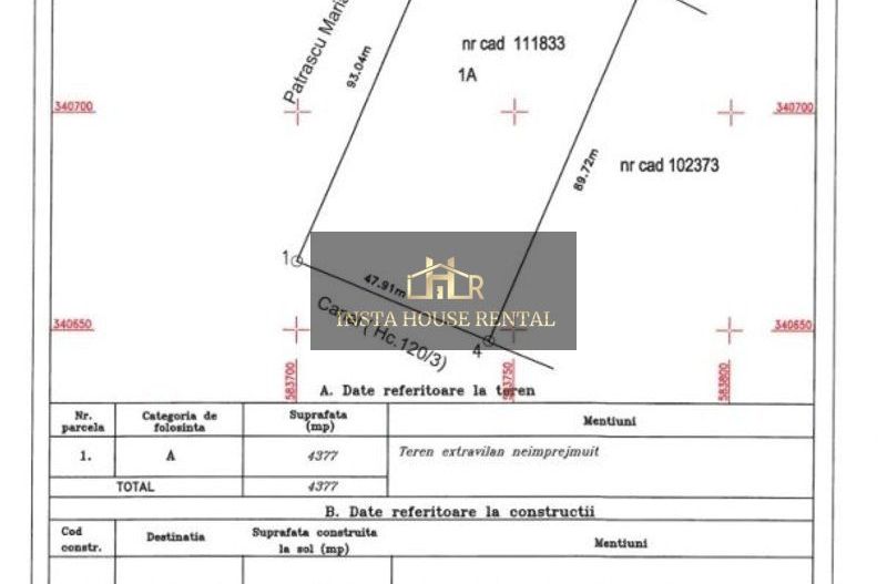Teren 14377 mp Odai / Otopeni / 5000 mp intravilan - Poză 5