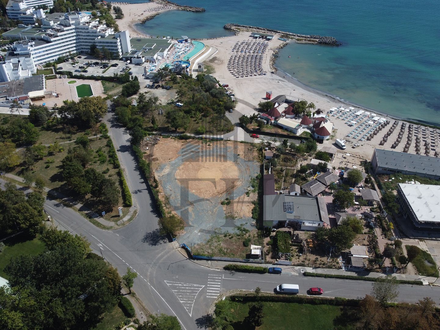 SOLD/VANDUT -Teren de vanzare Venus, prima linie la mare - Poză 6