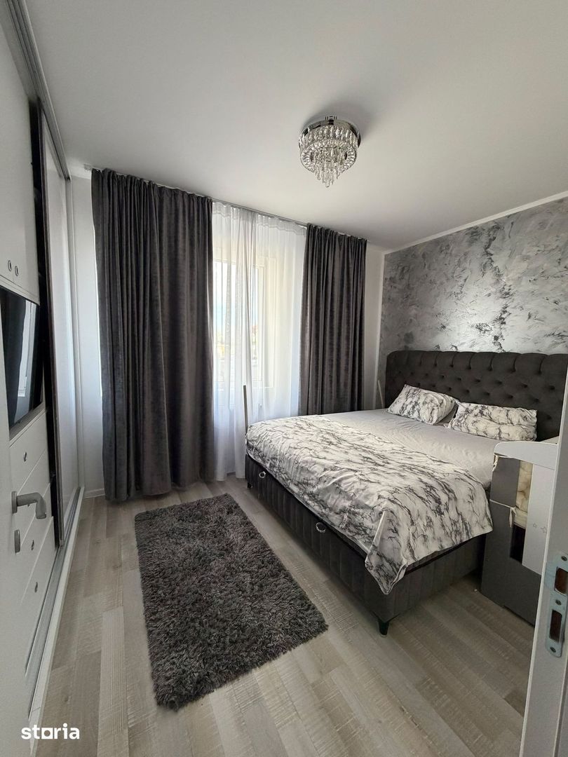 Vanzare Apartament 2 camere mobilat si utilat 55 mp, parter, centrală - Poză 7