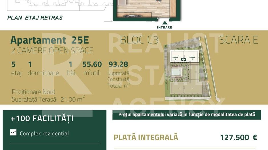 Vânzare, apartament, 2 camere, zona Torontalului, Timișoara - Schiță 8