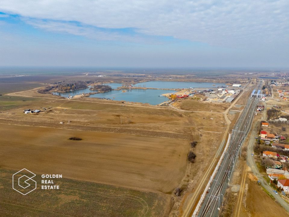 Litoralul vestului, 1000 mp, deschidere la lac, Ghioroc - Poză 3
