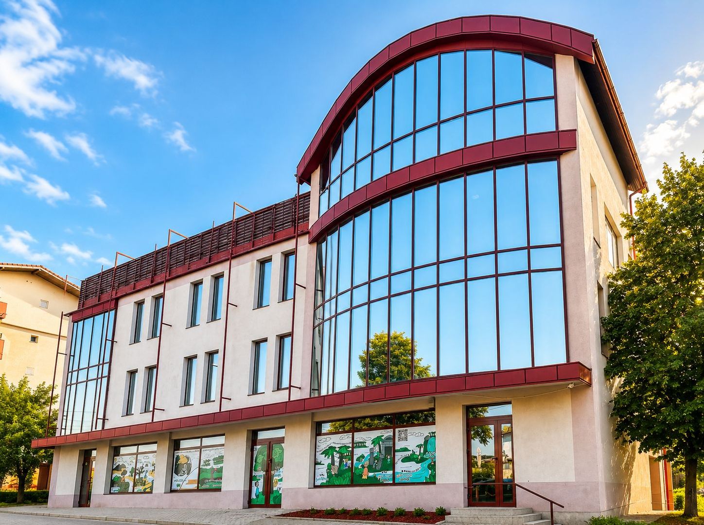 Clădire de birouri premium de închiriat | 660 mp | P+2+M | Comision 0% - Poză 3