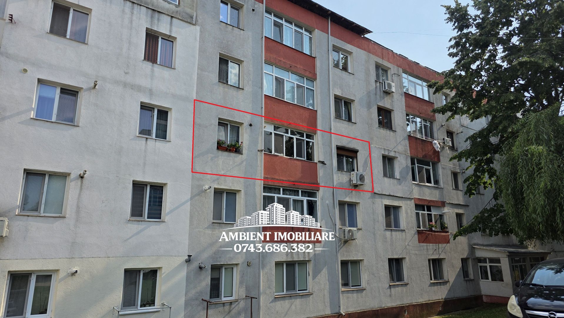 Apartament cu 2 camere, etaj 2, VASLUI - zona CENTRU; - Poză 1