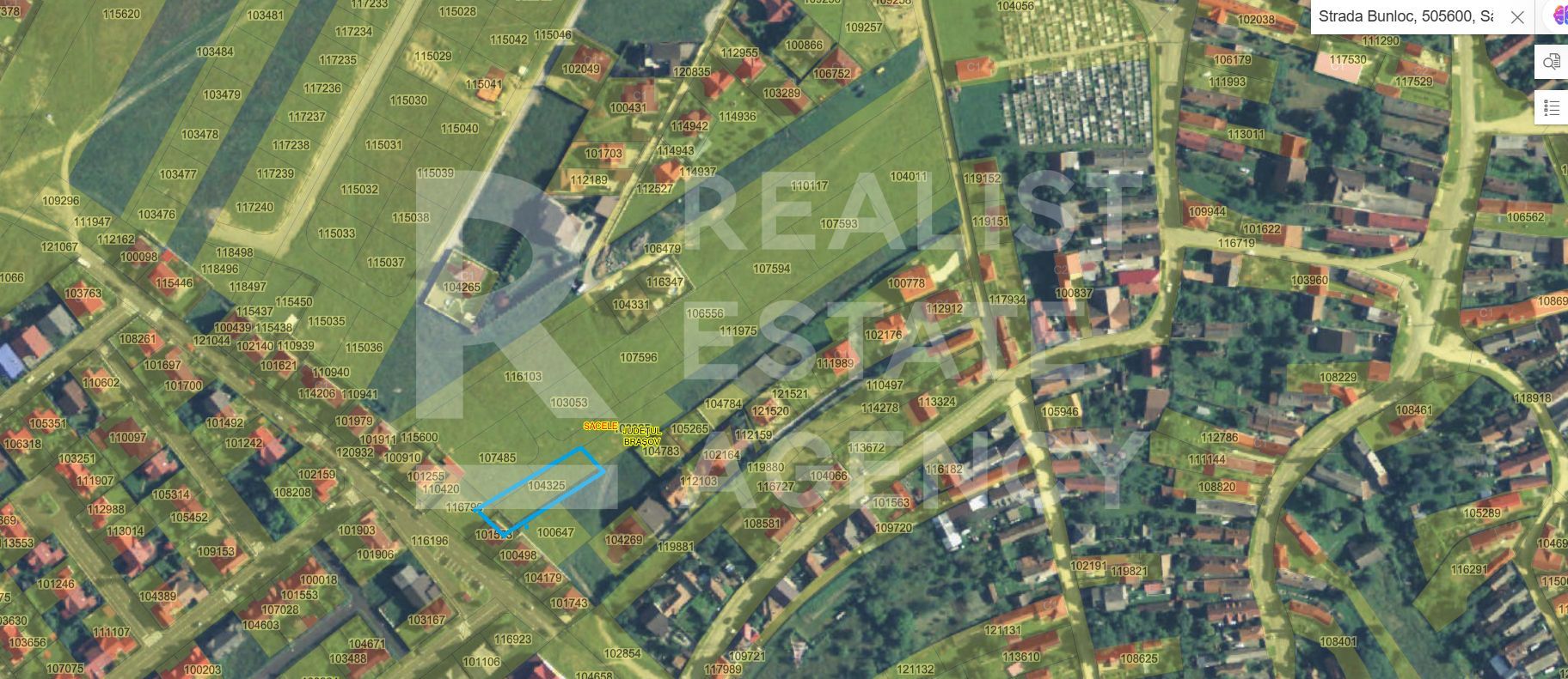 Teren de vânzare în Săcele, zona Baciu - 650m2 - Poză 5