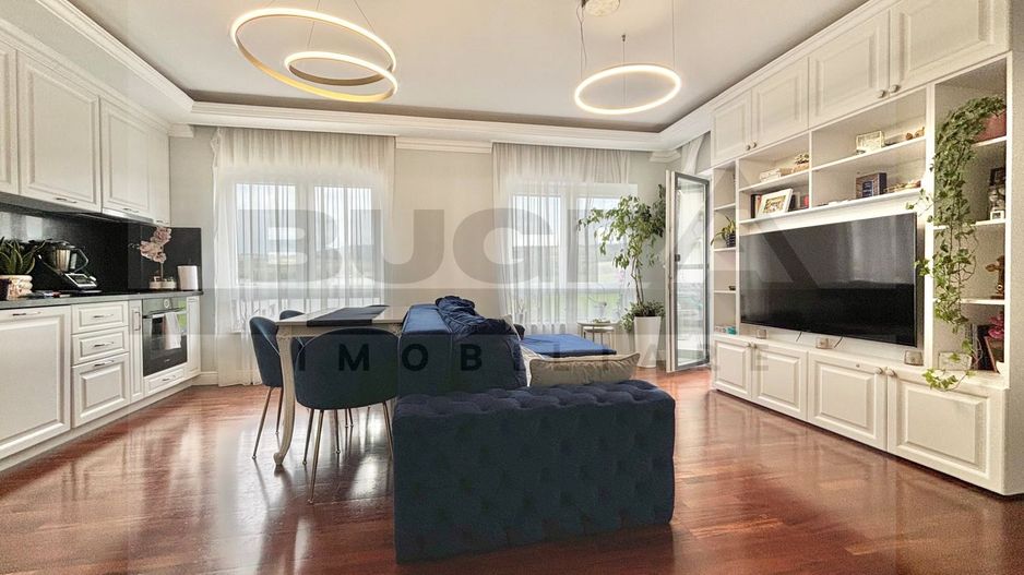 Apartament 3 camere modern, 2 bai, balcon, parcare, zona Mega - Poză 3
