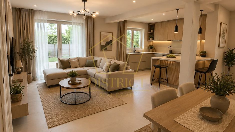 COM 0% Duplex cu 4 camere, despărțit prin camera tehnica | Mosnita Noua - Poză 1