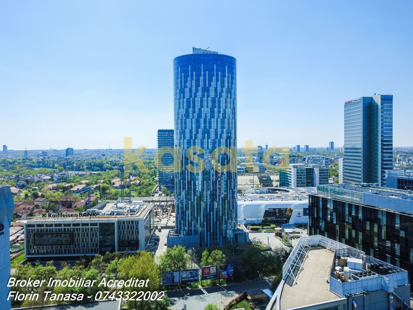 Apartament decomandat 2 camere, Aviației Tower,  Parcare - Poză 8