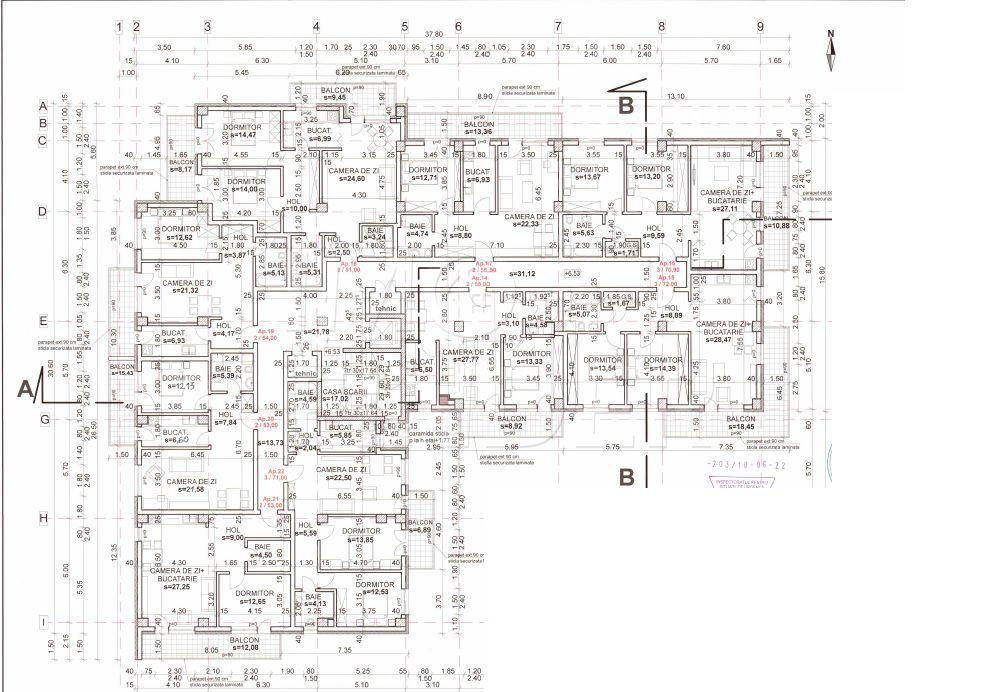 Vanzare apartament 3 camere Andrei Muresanu 81 mp utili, imobil nou - Poză 5