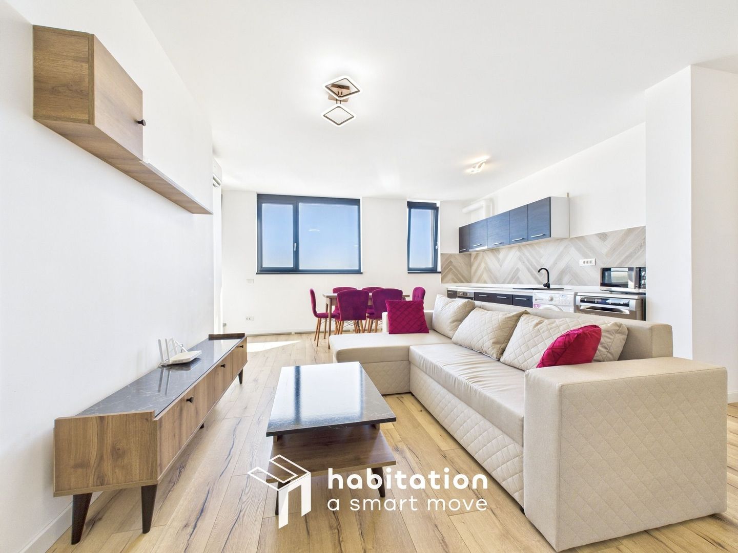 ISHO Living: Apartament 2 Camere cu vedere panoramica - tur virtual - Poză 2