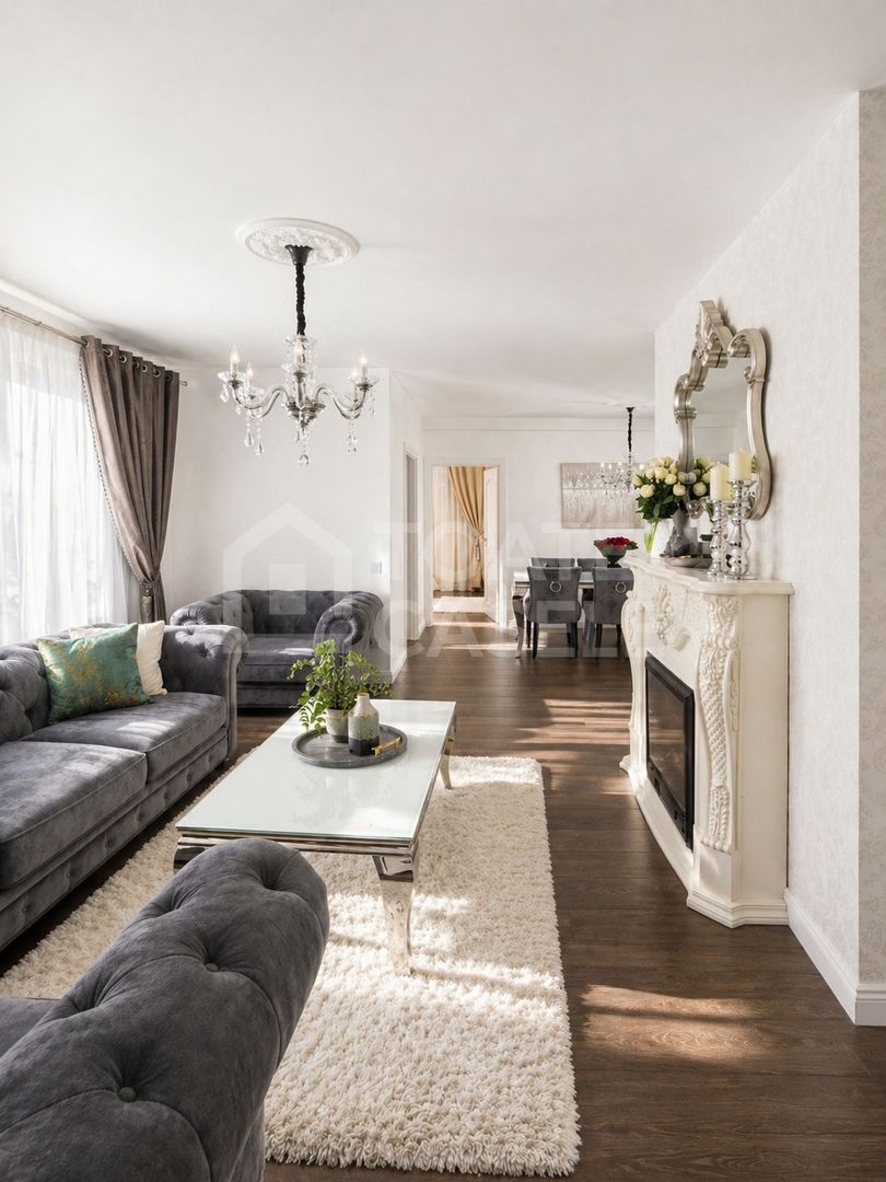 Apartament 3 camere, mobilat, utilat, garaj, zona Vivo - Poză 5