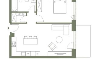 Apartament 2 camere 55 mp, imobil nou,  Era Hexagon - Poză 3