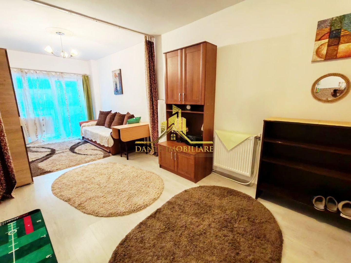 1 camera, mobilat modern, bloc nou, spatios, balcon, Marasti - Poză 3
