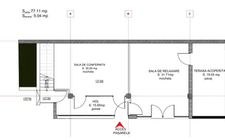 Spațiu de birouri de 167mp de închiriat în zona Gruia - Poză 21