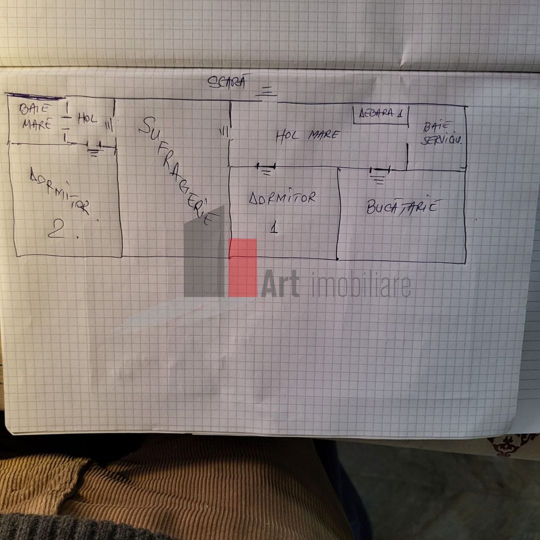 Apartament cu 3 camere de vanzare-Calea Rahovei-Barca - Poză 9