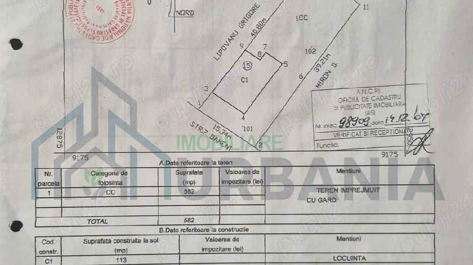 Teren+casa de vânzare - Poză 1