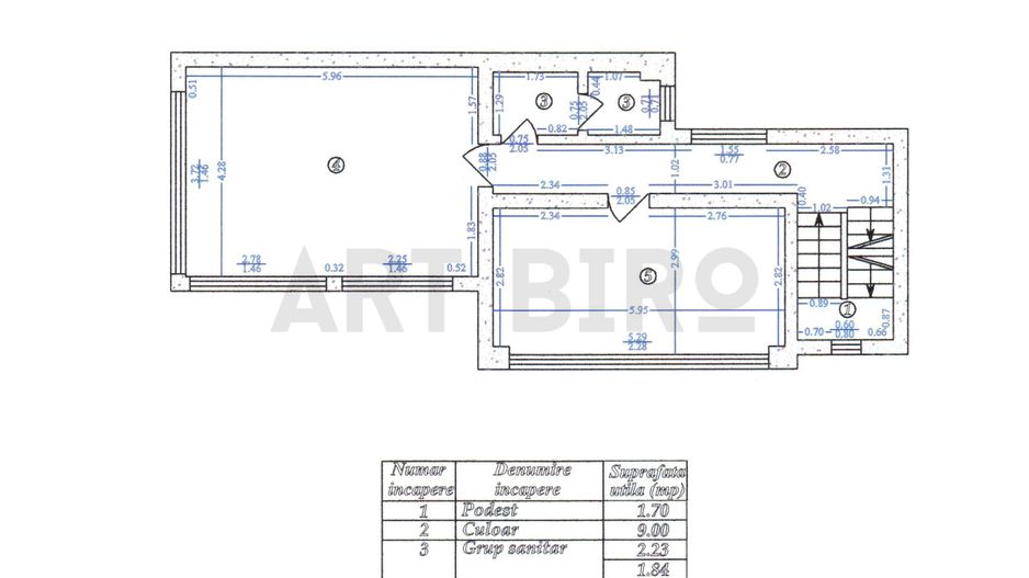 Zero comision, 179-452mp vila Banu Manta - Titulescu, parcare, 12' [M] - Schiță 15
