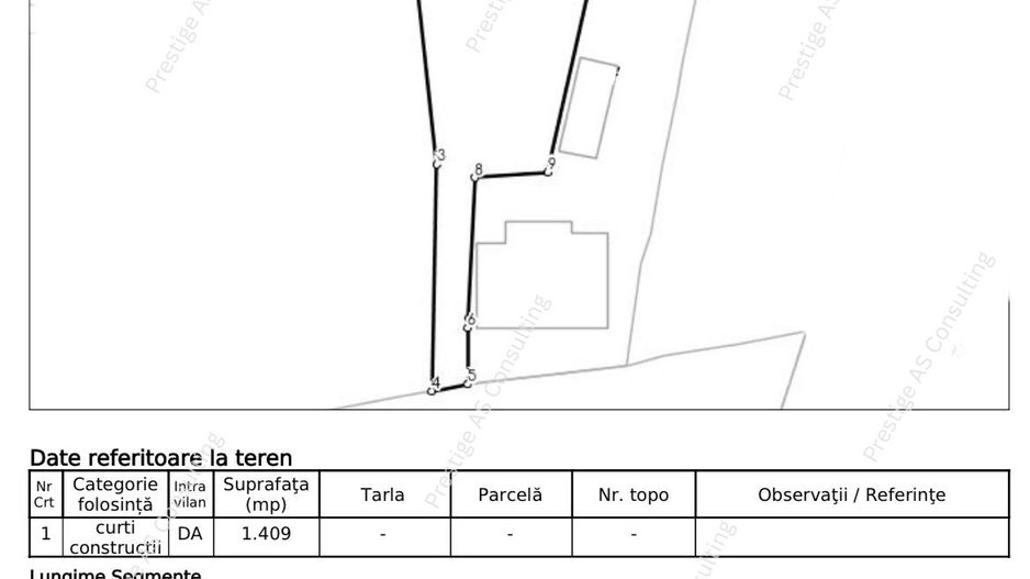Teren 1409mp | Drum acces 4.6ml | Ghiroda-Scoala Gimnaziala - Poză 2