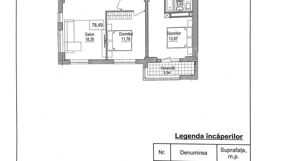 Vânzare, apartament, 3 dormitoare, Strada Ceucari, Poșta Veche - Poză 2