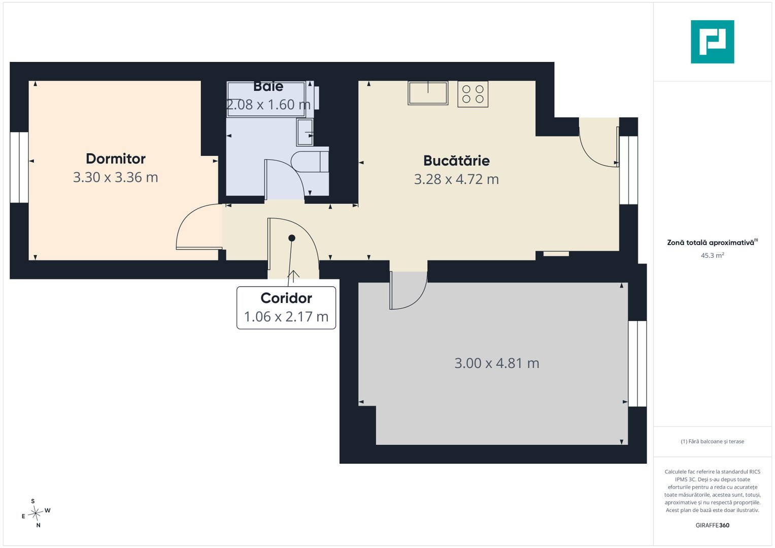Apartament cu două camere Zimandul Nou - Poză 6
