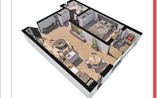 NOU | Apartament cu 2 camere - TORONTALULUI - Poză 1