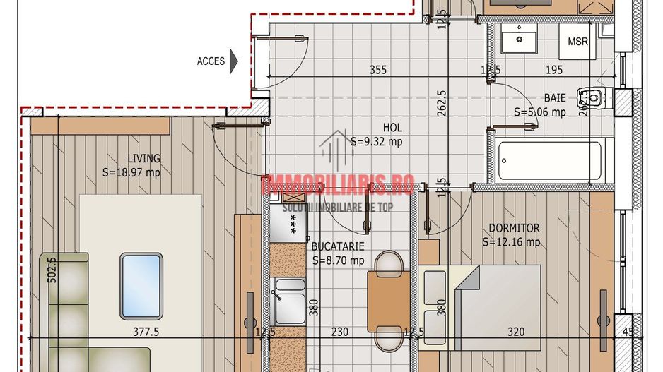 Theodor Pallady metrou - Cel mai mic pret - Comision 0% - Schiță 2